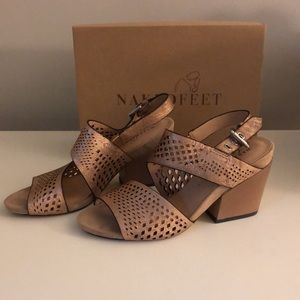 Naked Feet Sandals in Leo Copper size 8.5